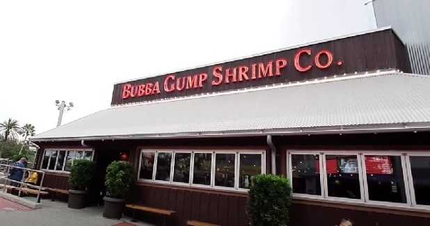 Bubba Gump menu prices