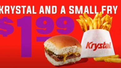 Krystal Burger nutrition facts