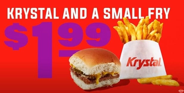 Krystal Burger nutrition facts