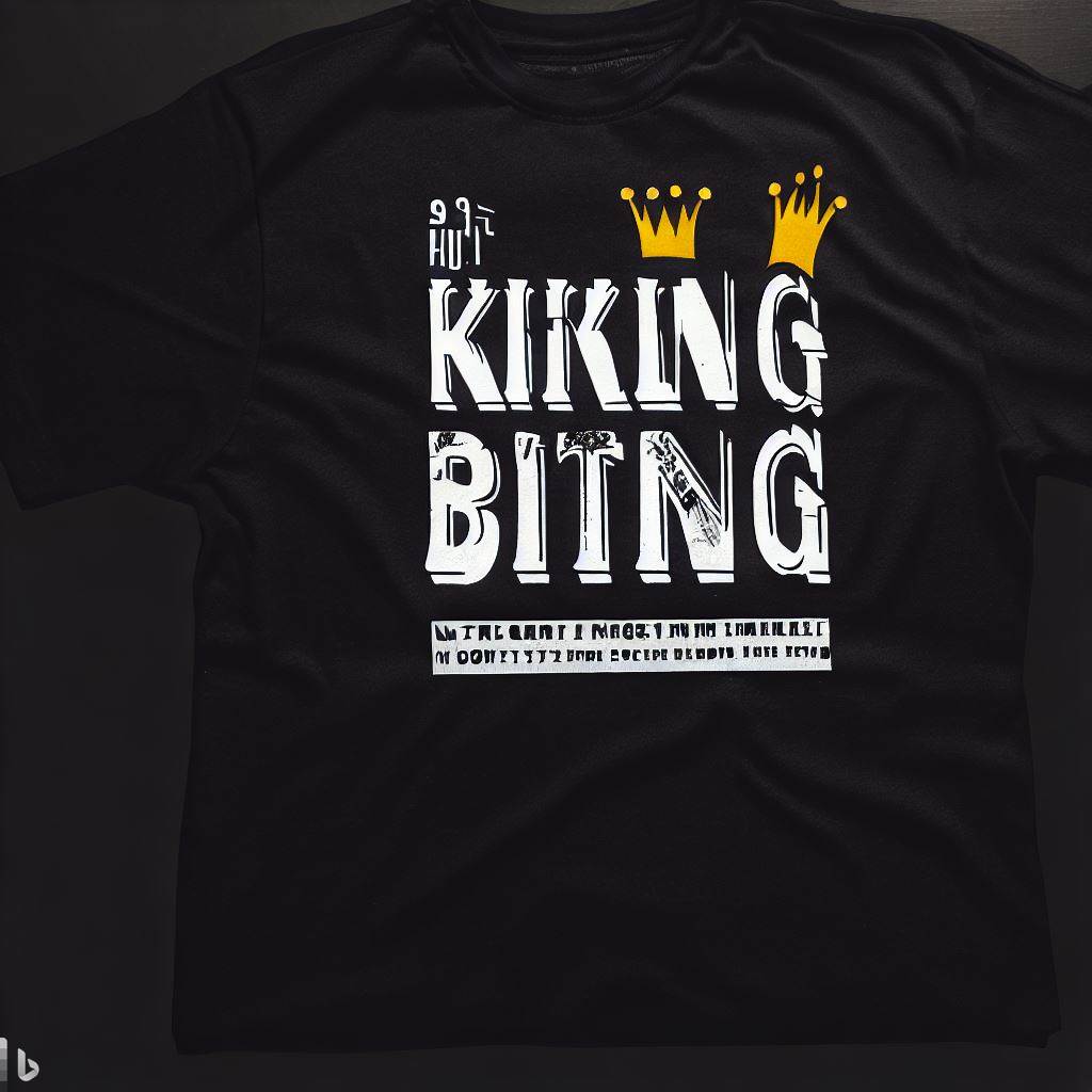 Black King Nutritional Facts T Shirt table