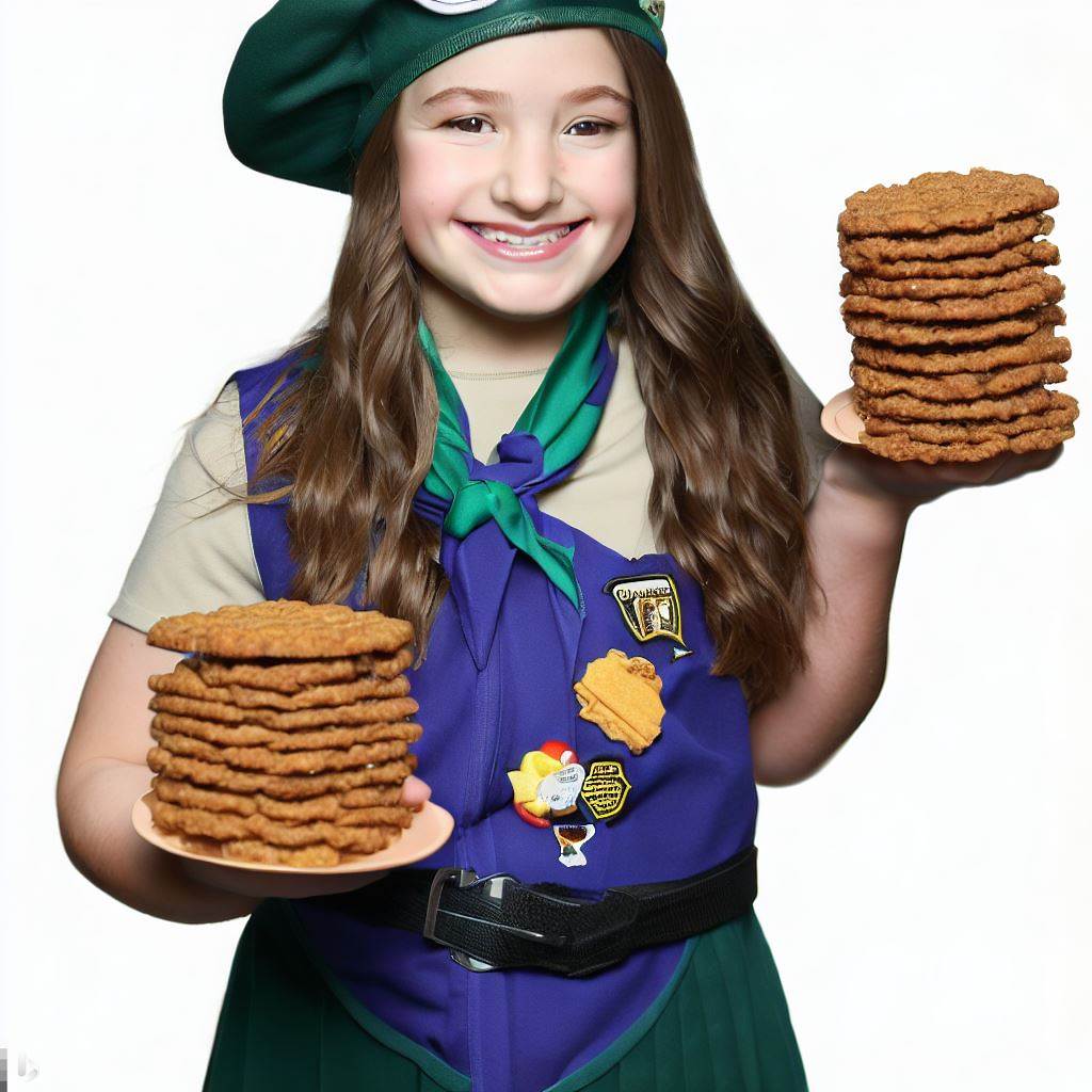 Girl Scout Cookies Nutrition Facts table