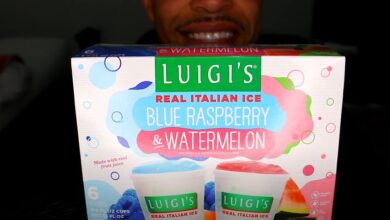 Luigi's Italian Ice Nutrition Facts