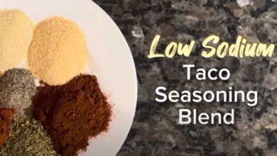 Taco Seasoning Nutrition Facts and Calorie