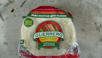 Tortilla Guerrero Nutrition Facts