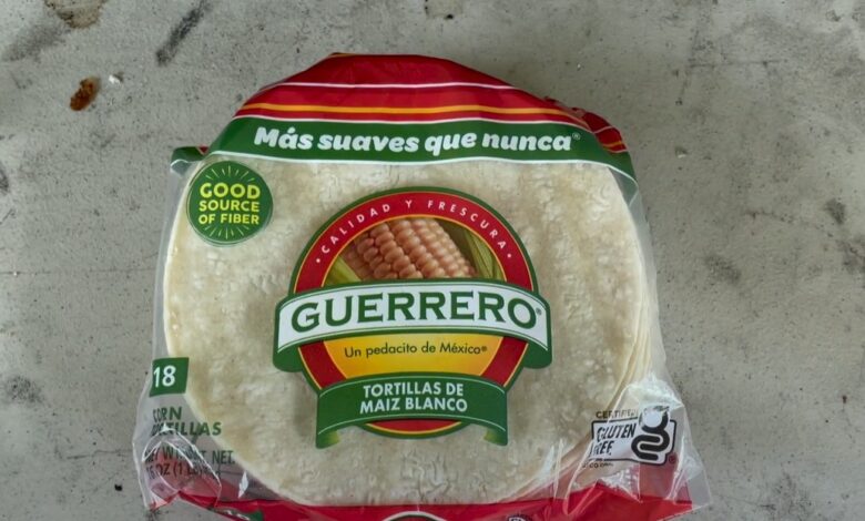 Tortilla Guerrero Nutrition Facts