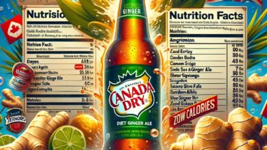 Ginger Ale Nutrition Facts