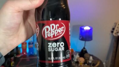 Dr Pepper Zero Sugar Nutrition Facts and Calorie