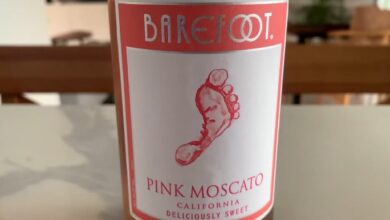 Barefoot Pink Moscato Nutrition Facts