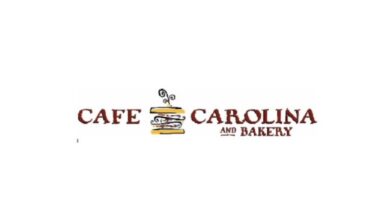 Cafe Carolina and Bakery Menu