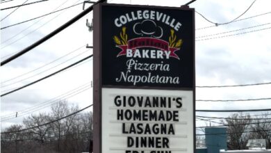 Collegeville Italian Bakery Pizzeria Napoletana Menu