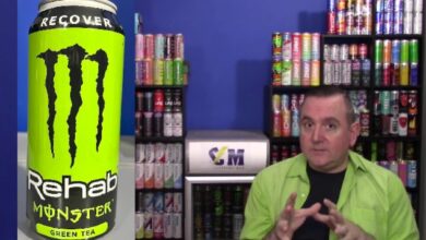 Monster Rehab Nutrition Facts