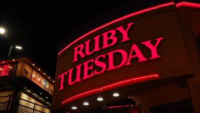 Ruby Tuesday Allergen Menu
