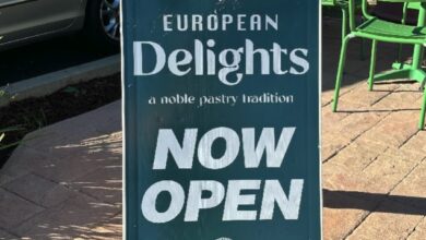 European Delights Bakery Menu