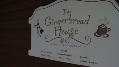 Gingerbread House Bakery Menu