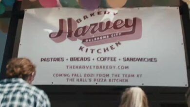 Harvey Bakery and Kitchen Menu