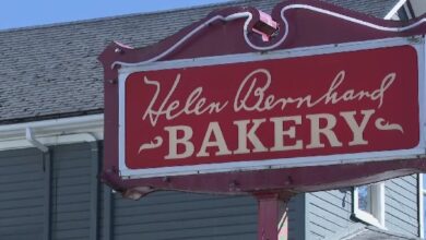 Helen Bernhard Bakery Menu