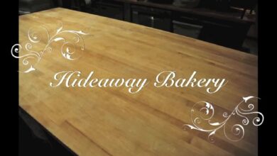 Hideaway Bakery Menu