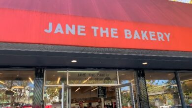 Jane the Bakery Menu