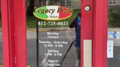 Legacy Pizza and Bakery Menu