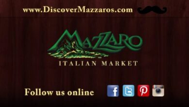 Mazzaro's Bakery Menu