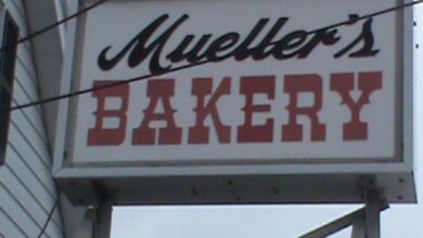 Mueller's Bakery Menu