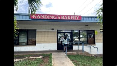 Nanding's Bakery Menu