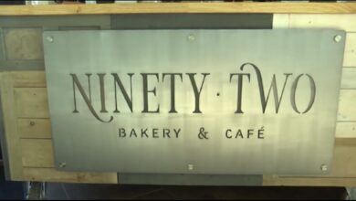 Ninety Two Bakery and Café Menu