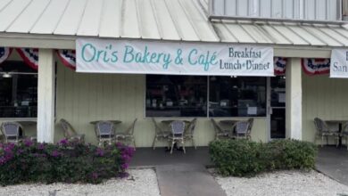 Ori's Bakery and Café Menu