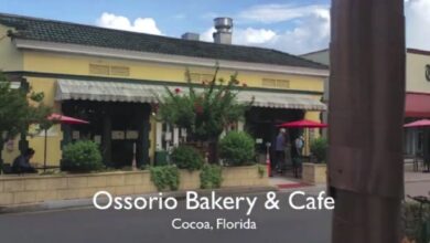 Ossorio Bakery & Cafe Menu