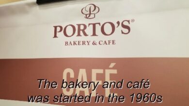 Porto's Bakery Menu details