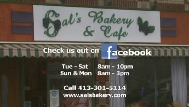 Sal's Bakery Menu