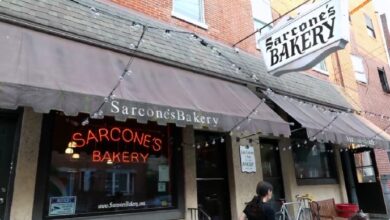 Sarcone's Bakery Menu