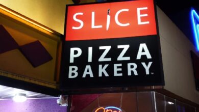 Slice Pizza Bakery Menu