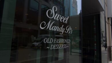 Sweet Mandy B's Bakery Menu