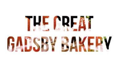 The Great Gadsby Bakery Menu