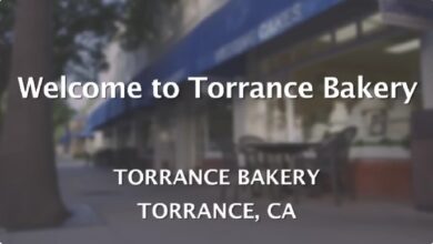 Torrance Bakery Menu