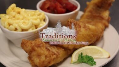 Traditions Restaurant and Bakery Menu