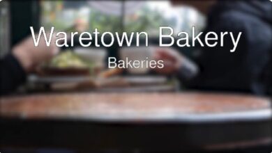 Waretown Bakery Menu