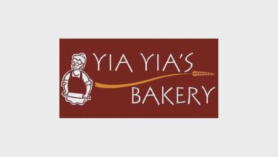 Yia Yia's Bakery Menu