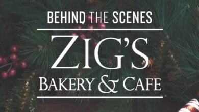 Zig's Bakery and Cafe Menu