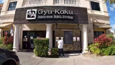 gyu kaku lunch hours