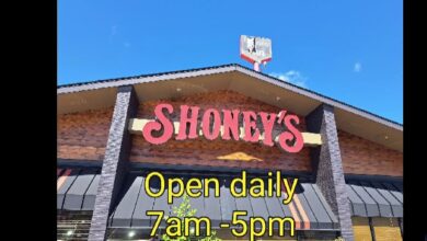 shoney's lunch buffet hours